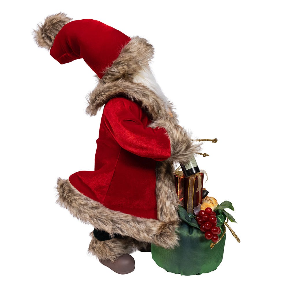 Kurt Adler 18" Kringles Vineyard Santa